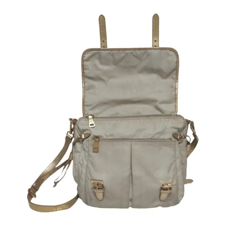 [BUNJANG] Prada Vintage Nylon Messenger Crossbody Bag / [정품] 프라다 빈티지 나일론 메신저 숄더백 크로스백