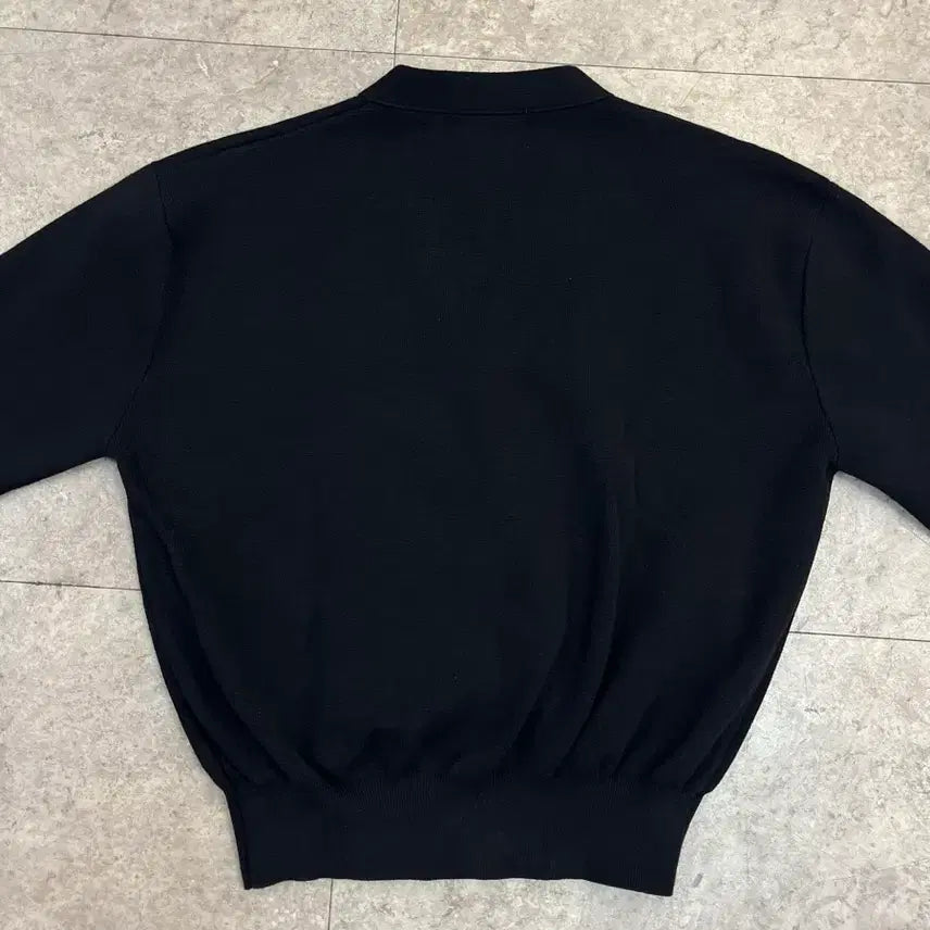 [BUNJANG] Lont Cotton Cardigan - Black - L / 론트 코튼 가디건 블랙 L  