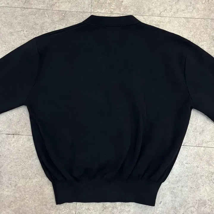 [BUNJANG] Lont Cotton Cardigan - Black - L / 론트 코튼 가디건 블랙 L  