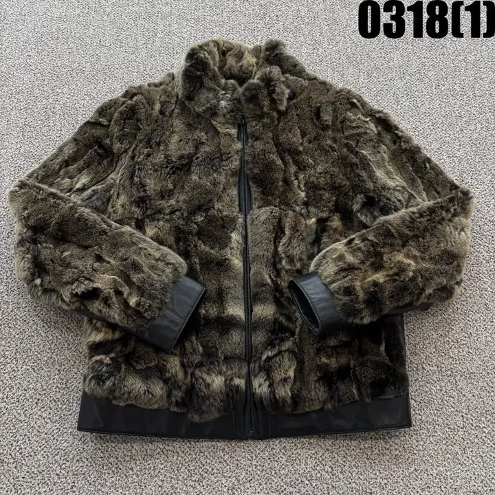 [SOLD OUT] 이벨렌 레더 퍼 자켓 S