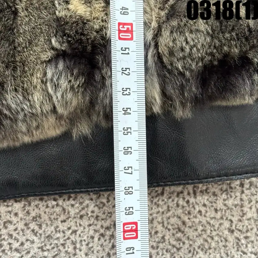 [SOLD OUT] 이벨렌 레더 퍼 자켓 S
