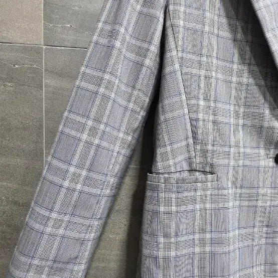 [BUNJANG] Theory Check Jacket / Theory 띠어리, 모혼방 체크 자켓 8