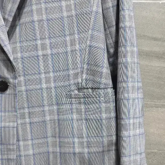 [BUNJANG] Theory Check Jacket / Theory 띠어리, 모혼방 체크 자켓 8