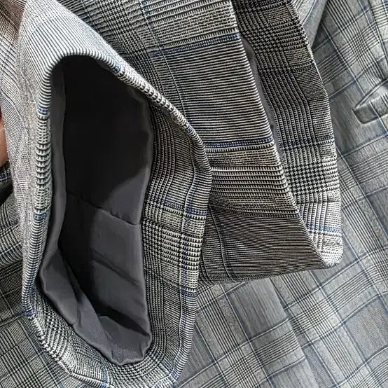 [BUNJANG] Theory Check Jacket / Theory 띠어리, 모혼방 체크 자켓 8