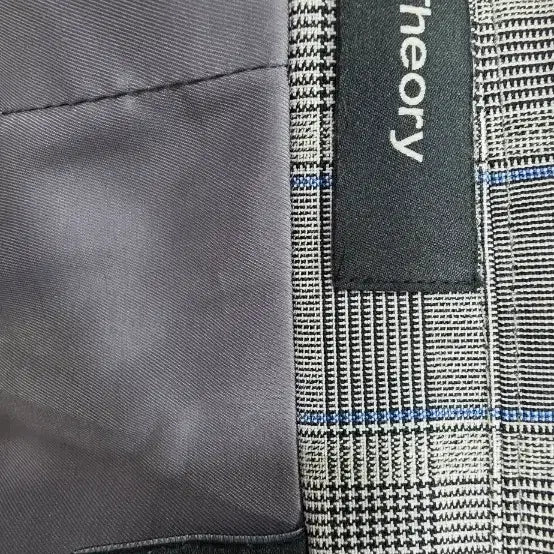 [BUNJANG] Theory Check Jacket / Theory 띠어리, 모혼방 체크 자켓 8