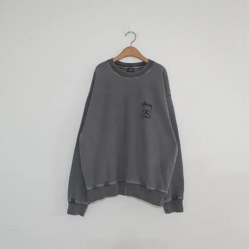 [SOLD OUT] No.26031701 스투시 스탁링크 피그먼트 빅로고 맨투맨