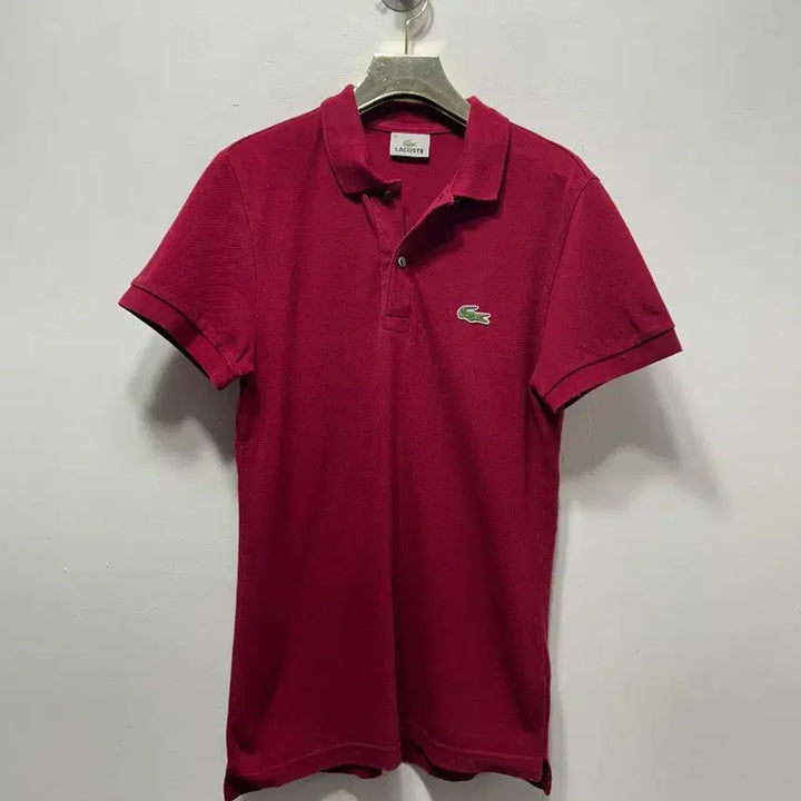 [BUNJANG] Lacoste Polo Shirt Red (95 Size) / 라코스테 반팔 폴로티 레드 95사이즈