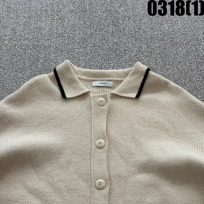 [SOLD OUT] LANDMARK 아이보리 가디건 L