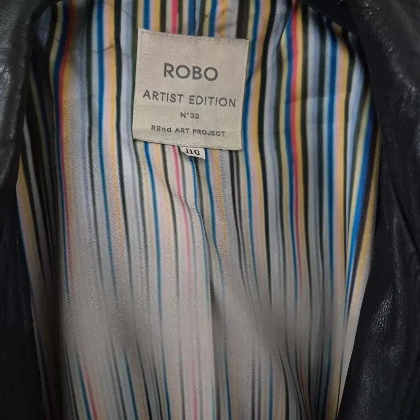 [BUNJANG] ROBO 110 Long Leather Jacket / [110]ROBO로보 여자 롱 가죽자켓