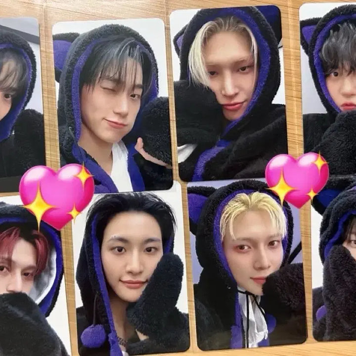 [BUNJANG] ATEEZ POB Black Cat Version Set / 에이티즈 미공포 검은고양이 버젼