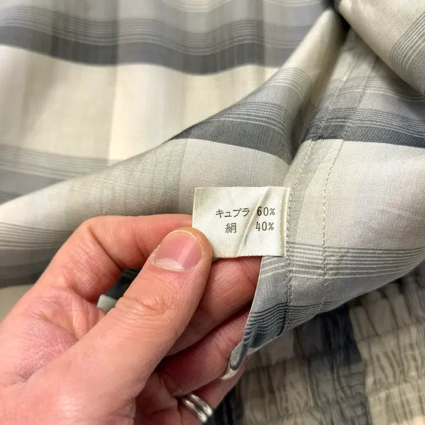 [BUNJANG] Balenciaga Vintage Cupro Silk Bomber Jacket / 90s Balenciaga 발렌시아가 빈티지 큐프라 실크 봄버자켓