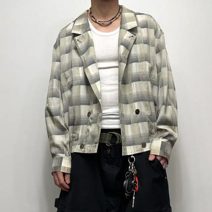 [BUNJANG] Balenciaga Vintage Cupro Silk Bomber Jacket / 90s Balenciaga 발렌시아가 빈티지 큐프라 실크 봄버자켓