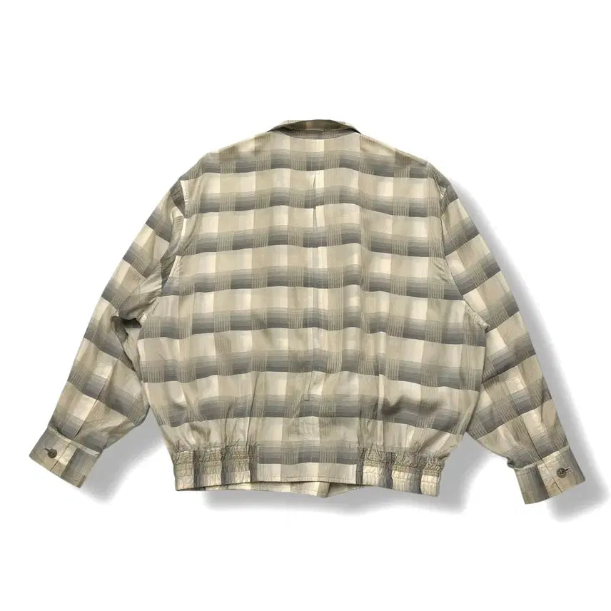 [BUNJANG] Balenciaga Vintage Cupro Silk Bomber Jacket / 90s Balenciaga 발렌시아가 빈티지 큐프라 실크 봄버자켓