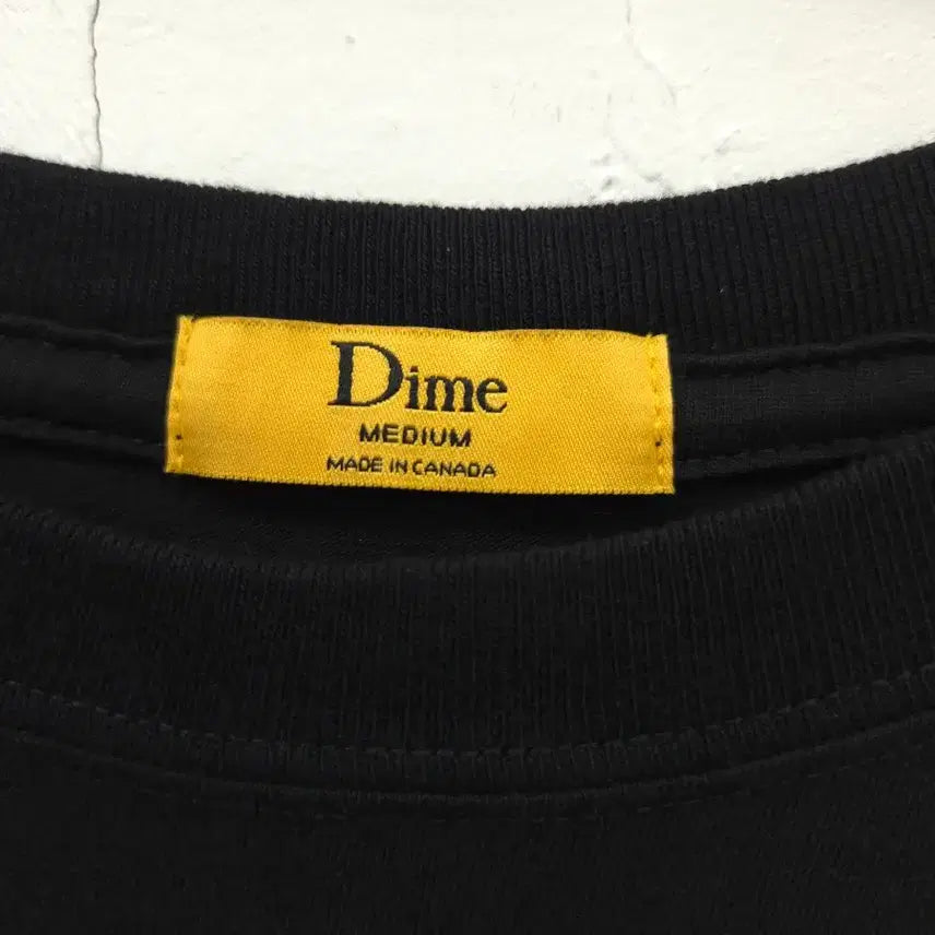 [BUNJANG] Dime REMASTERED Short Sleeve T-Shirt Black / M 다임 Dime REMASTERED 반팔 티셔츠 블랙