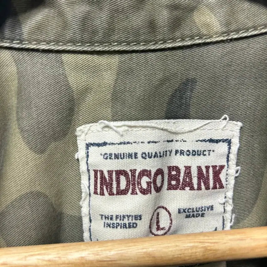 [BUNJANG] Military Camouflage Shirt (Size 100) / 카모 밀리터리 셔츠 남방 100사이즈