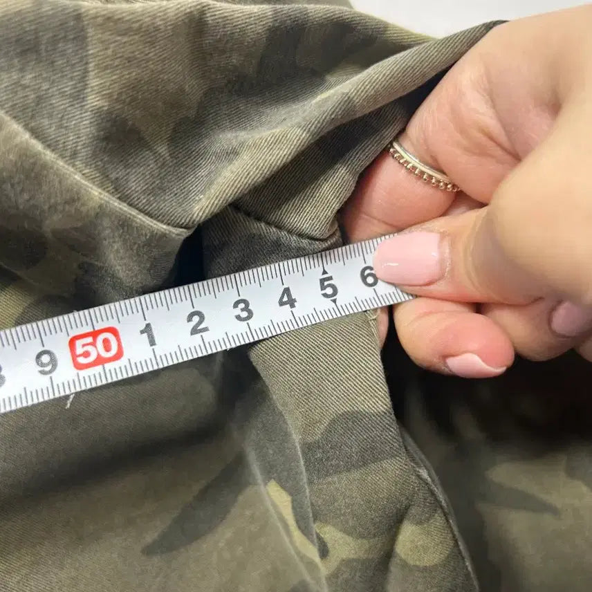 [BUNJANG] Military Camouflage Shirt (Size 100) / 카모 밀리터리 셔츠 남방 100사이즈