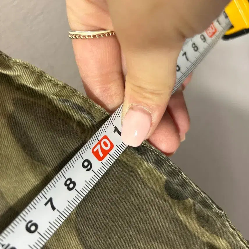 [BUNJANG] Military Camouflage Shirt (Size 100) / 카모 밀리터리 셔츠 남방 100사이즈