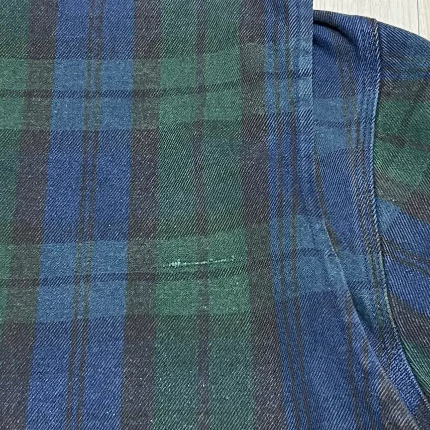 [BUNJANG] Polo Country Tartan Check Corduroy Collar Jacket / 90s폴로컨츄리 체크 덩가리핏자켓 XXL