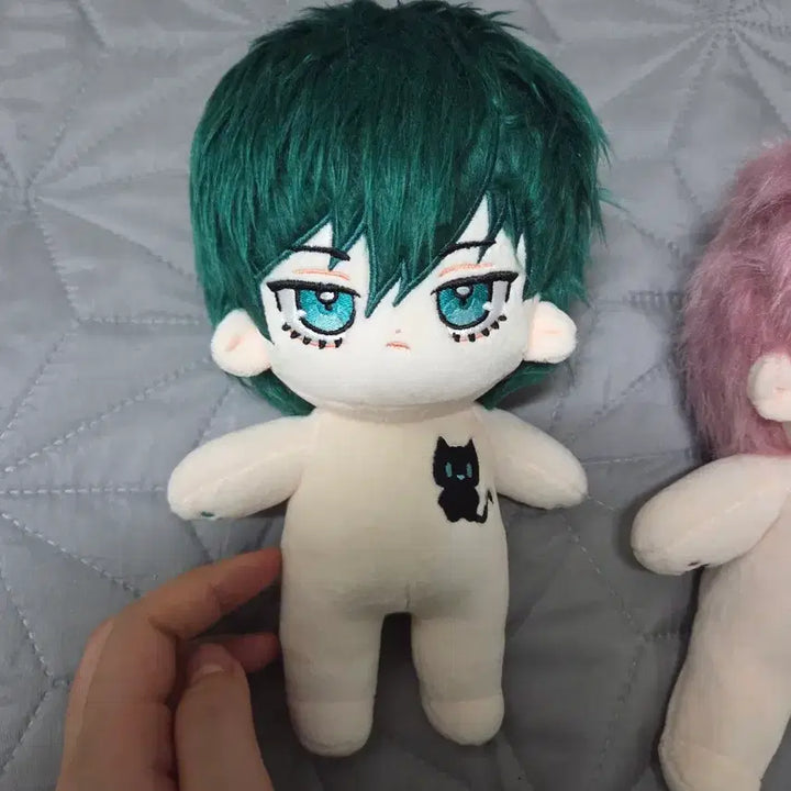 [BUNJANG] Blue Lock Sae Itoshi &amp; Rin Nagi 20cm Doll Bundle Set / 일괄)블루록 이토시 사에 린 인형 누이