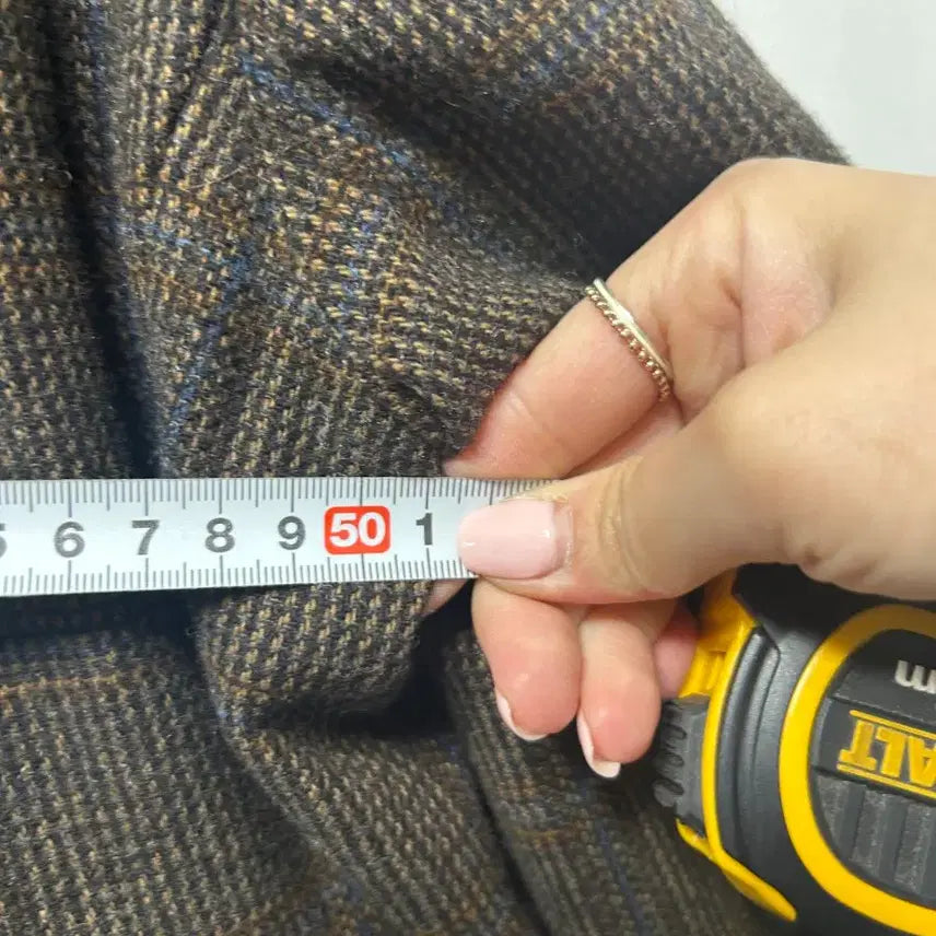 [BUNJANG] Daks Brown Check Wool Jacket M / 닥스 브라운 체크 울 자켓 M