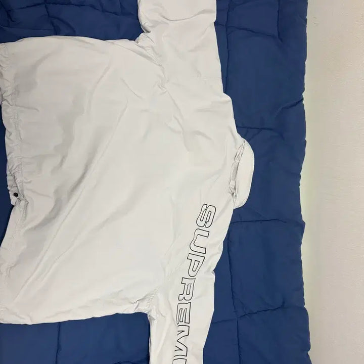 [BUNJANG] Supreme Spellout Embroidered Track Jacket Gray / xl 슈프림 스펠아웃 자수 트랙 자켓 그레이 - 24FW