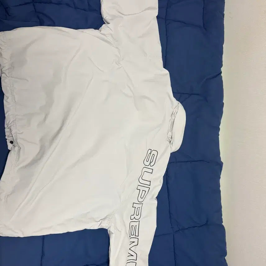 [BUNJANG] Supreme Spellout Embroidered Track Jacket Gray / xl 슈프림 스펠아웃 자수 트랙 자켓 그레이 - 24FW