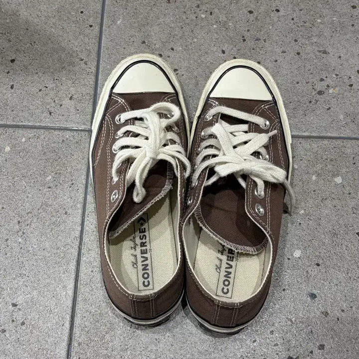 [BUNJANG] Converse Chuck 70 Low Seasonal Color Sneakers / 컨버스 척 70 로우 시즈널 컬러 A02768C 235 사이즈