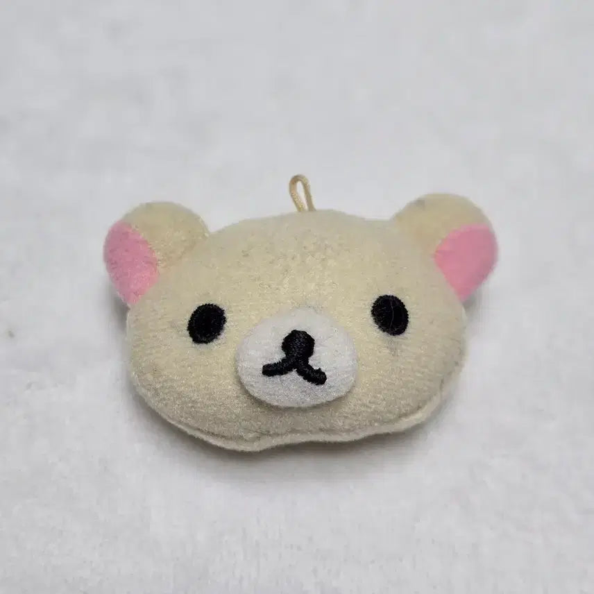 [BUNJANG] San-X Korilakkuma Face Pocket Mascot Keychain / 고전인형 미니 코리락쿠마 얼굴 주머니 마스코트 키링 산엑스