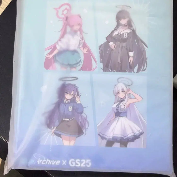 [BUNJANG] Blue Archive GS25 Collaboration Seal Book Bundle / 블루아카이브 gs25콜라보 씰북 일괄
