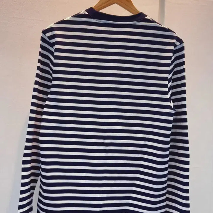 [BUNJANG] Maison Kitsune Striped Long Sleeve T-shirt / 메종 스트라이프 긴팔티