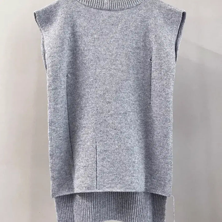 [BUNJANG] Maison Margiela Distressed Wool Knit Vest / 마르지엘라 디스 니트 베스트