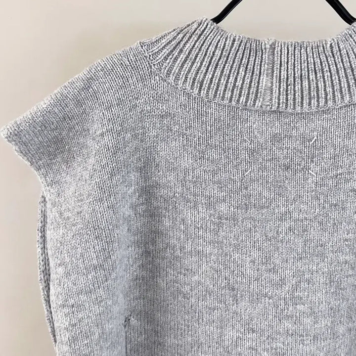 [BUNJANG] Maison Margiela Distressed Wool Knit Vest / 마르지엘라 디스 니트 베스트