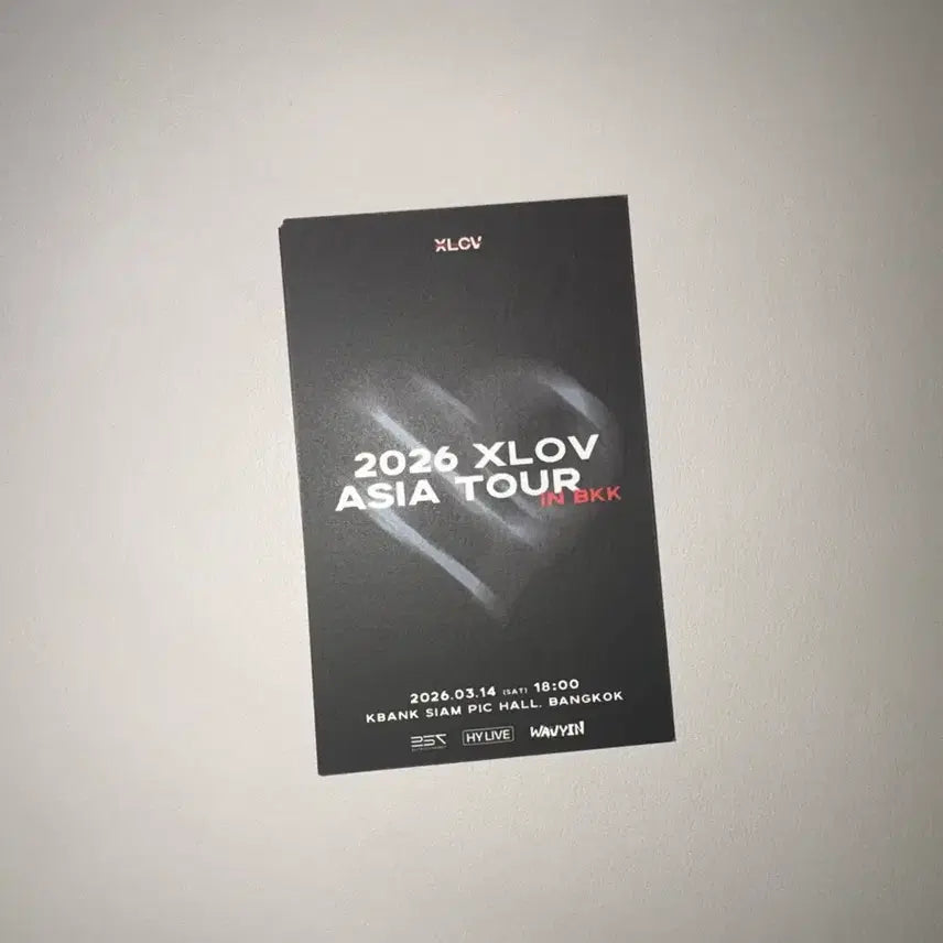 [SOLD OUT] 엑스러브 XLOV 방콕 콘서트 포카 bangkok poca set