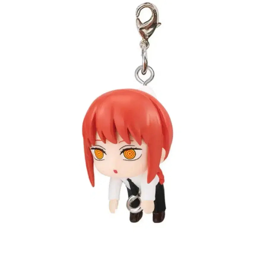 [BUNJANG] Chainsaw Man Makima Dangling Keychain / 체인소맨 마키마 데롱 대롱 고리형 키링 1탄