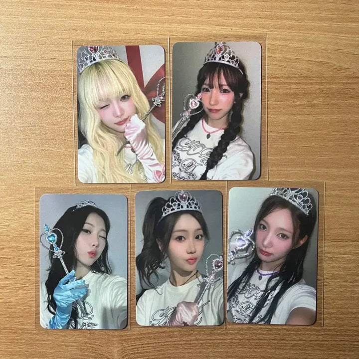 [BUNJANG] Geenius Withmuu Face-to-Face POB Bundle Set / geenius 지니어스 위드뮤 대면 미공포 5장 세트