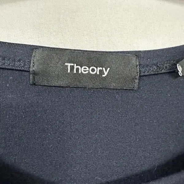 [BUNJANG] Theory Oversized Short Sleeve Jersey Navy / [XL] THEORY 띠어리 오버핏 반팔져지 네이비
