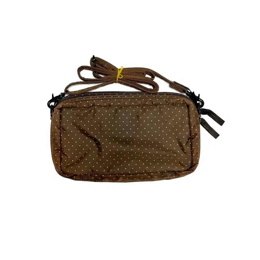 [BUNJANG] Porter Brown Dot Shoulder Bag OS / [OS] 포터 브라운 도트 숄더백