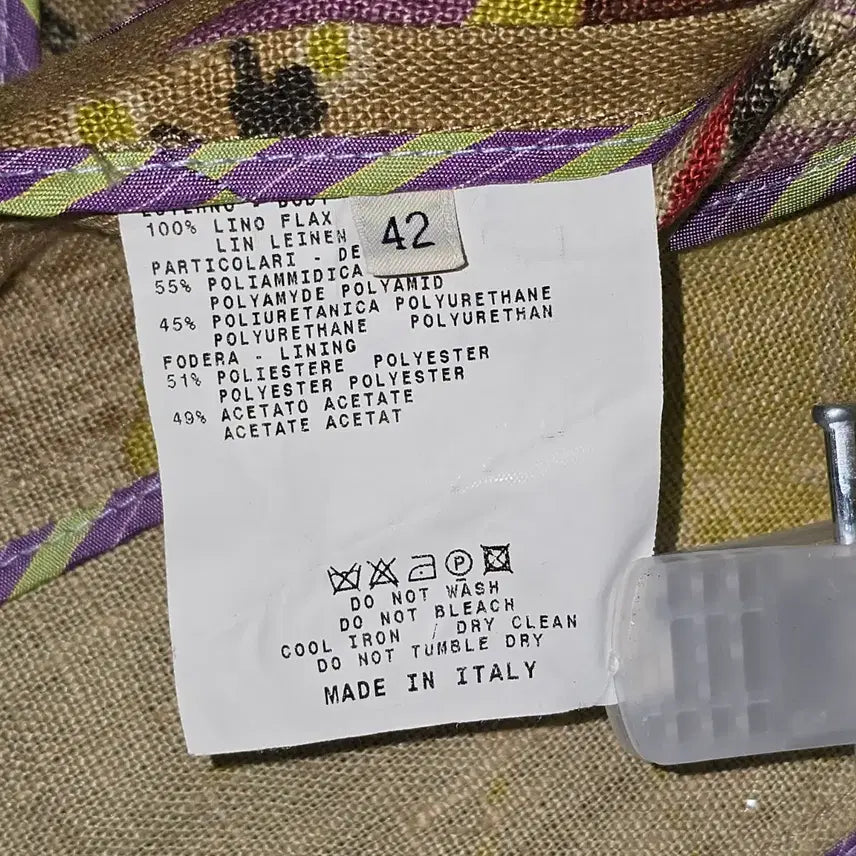 [BUNJANG] ETRO Milano Floral Linen Jacket / ETRO Milano 플로럴 린넨 자켓 (Made in Italy)