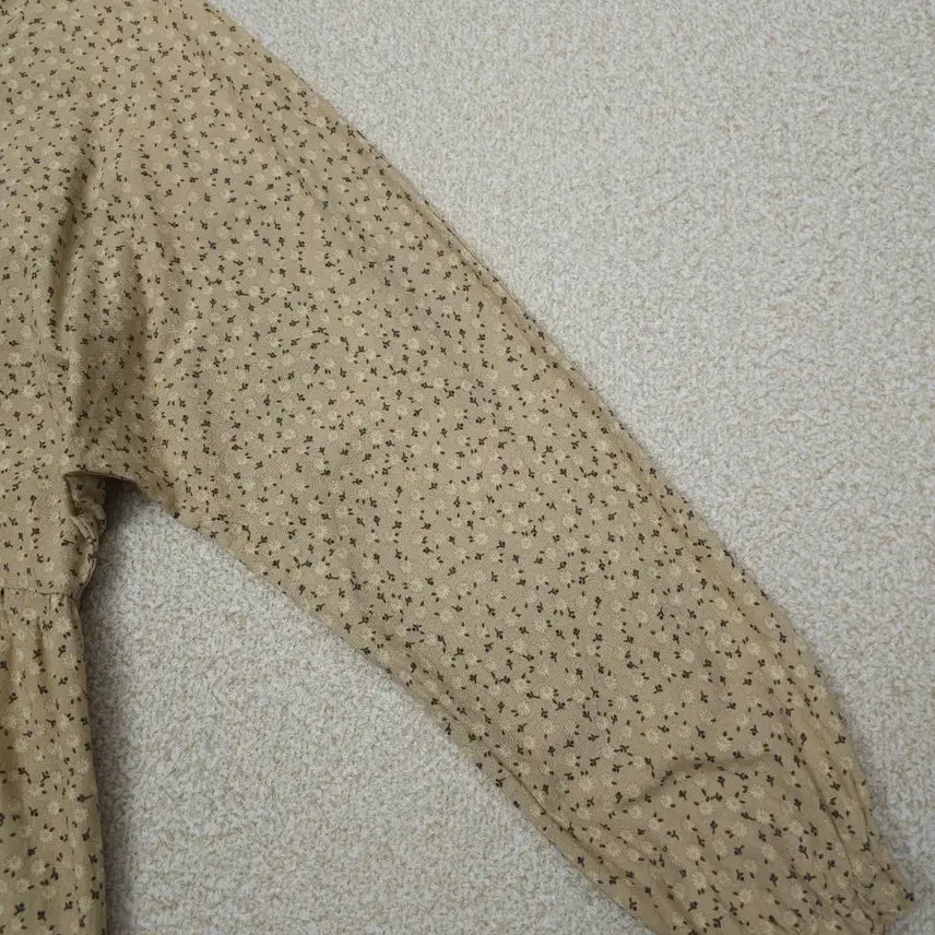 [BUNJANG] Tomotoms Floral Midi Dress / (F)토모톰스 여성 원피스 긴팔 잔꽃 베이지 모리걸