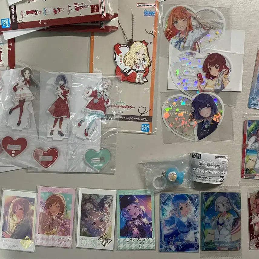 [BUNJANG] Academy Idol Master Acrylic Charms and Photocards / 학원아이돌마스터 쿠지,포카,아크릴 가쿠마스
