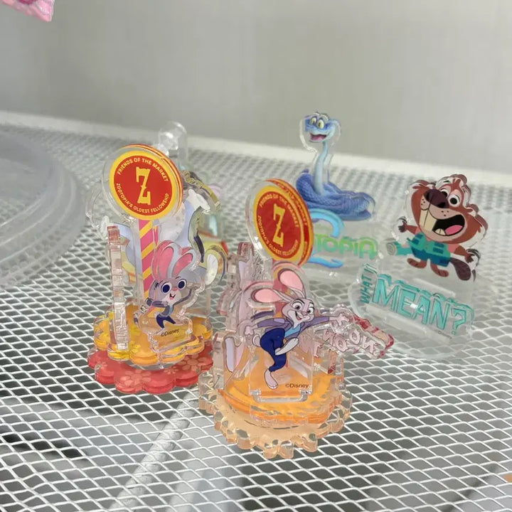 [BUNJANG] Zootopia Kinder Joy Acrylic Stand Bundle Set / 주토피아 킨더조이 아크릴 스탠드 일괄