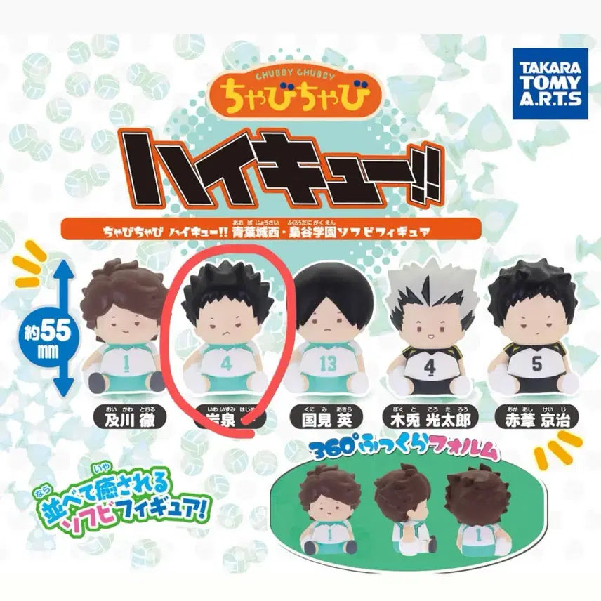 [BUNJANG] Haikyuu Iwaizumi Chibi Chibi Figure (Sealed) / 하이큐 이와이즈미 챠비챠비 미개봉