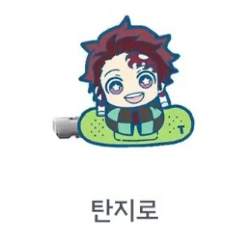 [BUNJANG] Demon Slayer Tanjiro Hair Clip / 귀멸의칼날 반창고 헤어클립 탄지로