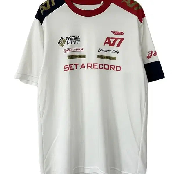 [BUNJANG] ASICS Sports Team Jersey / [M] ASICS 아식스 스포츠팀 유니폼 반팔져지