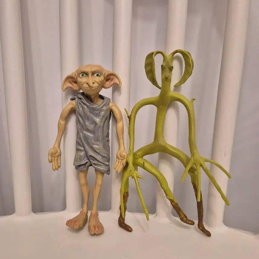 [BUNJANG] Harry Potter Dobby &amp; Bowtruckle Figure Set / 해리포터 도비/보우트러클 피규어 세트