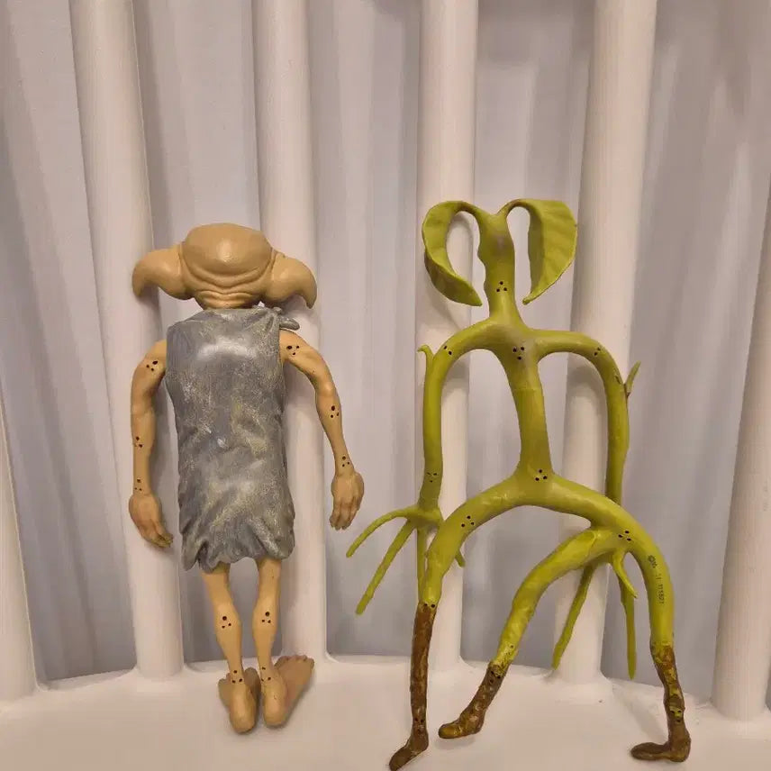 [BUNJANG] Harry Potter Dobby &amp; Bowtruckle Figure Set / 해리포터 도비/보우트러클 피규어 세트