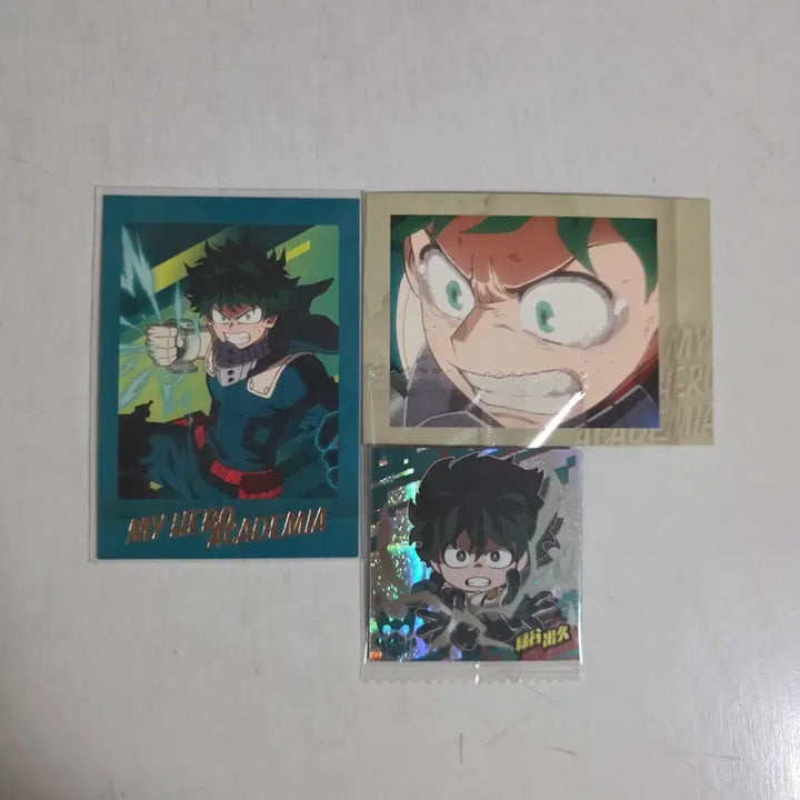 [BUNJANG] My Hero Academia Midoriya Sticker Bundle Set / 나히아 히로아카 미도리야 스티커 파샤 일괄