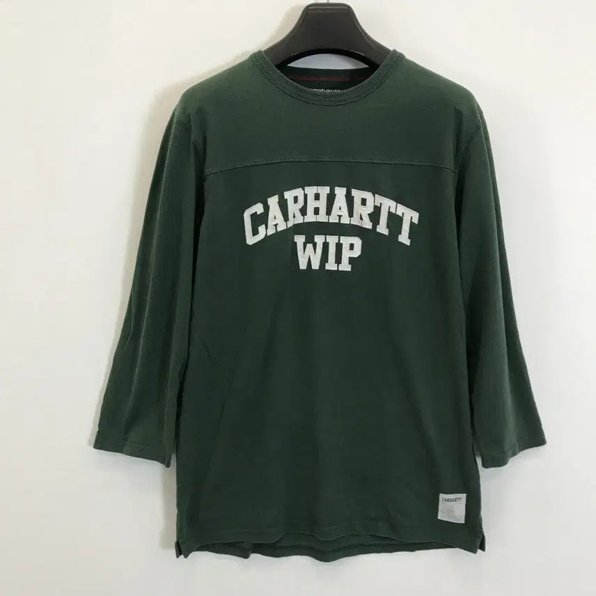 [BUNJANG] Carhartt Arch Logo 3/4 Sleeve Shirt / 칼하트 아치로고 7부 슬리브 [M]