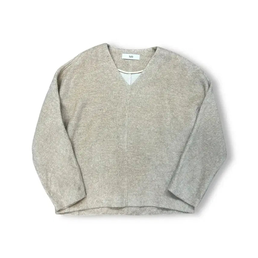 [BUNJANG] Sefr Alpaca V-Neck Sweater / Sefr 세퍼 알파카 니트 스웨트