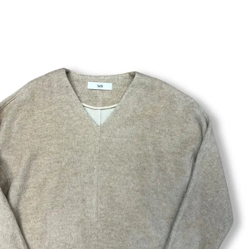 [BUNJANG] Sefr Alpaca V-Neck Sweater / Sefr 세퍼 알파카 니트 스웨트